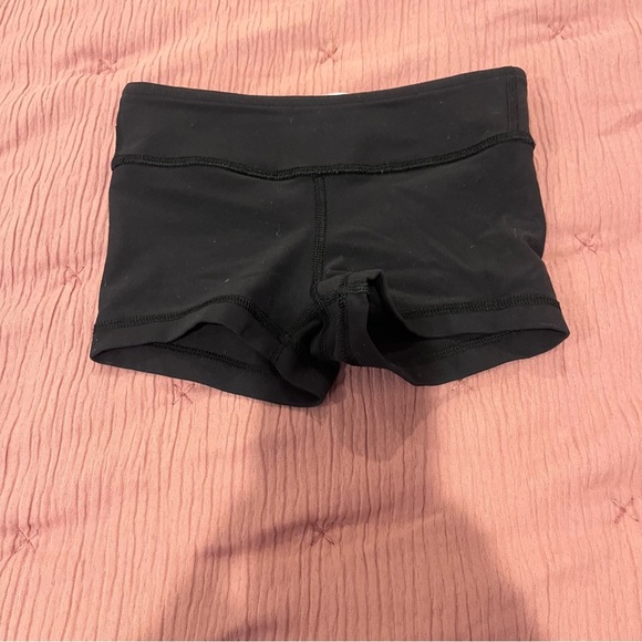 Ivivva Black Shorts with Pink and Gray Waistband reversible - Picture 7 of 8